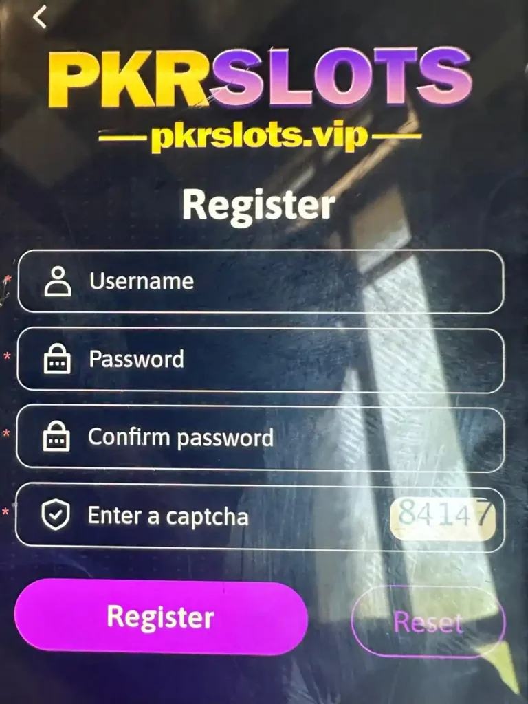 pkrslots login